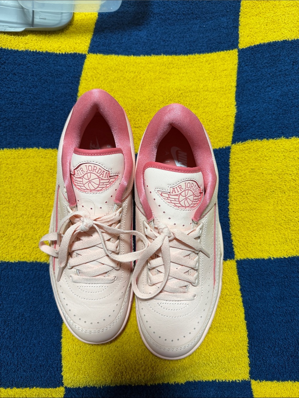 Jordan-Top Sneakers in Pink